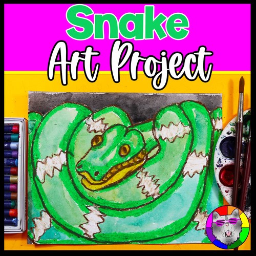 Art Project Rainforest Tree Boa Snake Art Lesson Magnification Primary Art