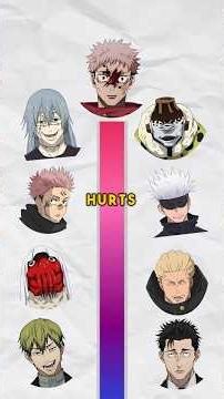 WHICH DOMAIN EXPANSION HURTS THE MOST ? #anime #jujutsukaisen #gojo #sukuna