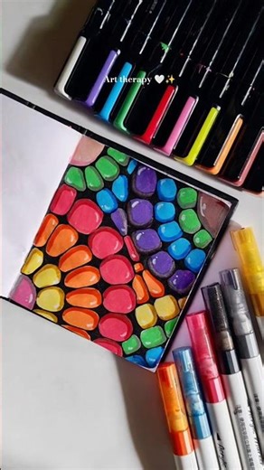 How to draw 3D art ✍️ Acrylic painting idea for beginners #3dart #acrylictechniques