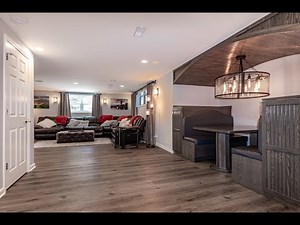 Complete Basement Remodel with Full Kitchen - KLM Kitchens Baths Floors