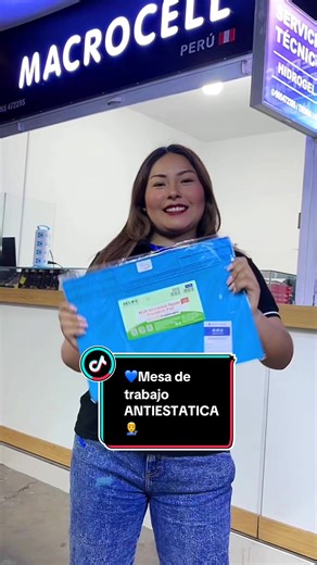 💙Mesa de trabajo antiestatica 👨‍🔧 #mesadetrabajo #tecnicodecelulares #importadores #parati #tacna_peru🇵🇪