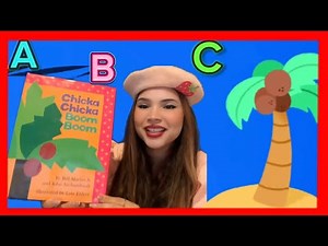 Chicka Chicka boom boom read aloud storybook￼