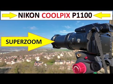 NIKON COOLPIX P1100 - 24MM - 3000MM range - 125X OPTICAL SUPERZOOM Capture EVERYTHING you can't see