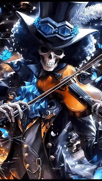 Brook from One Piece Live Wallpaper Collection