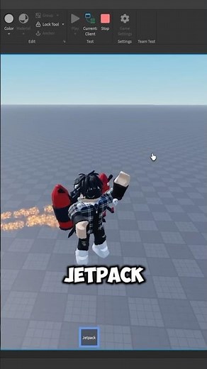 How to make jetpack in roblox studio tutorial #robloxstudiotutorial #robloxstudiotutorials