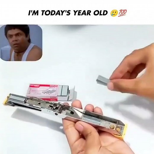 Viral Stapler Space Hack Meme! Mind-Blowing Trick 😂📎 | Trending Short 2025