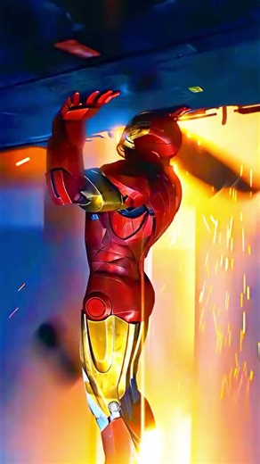 Iron man Modified his Suit after a mistake 🧐 #marvel #avengers #code #coding #mixtape #shorts