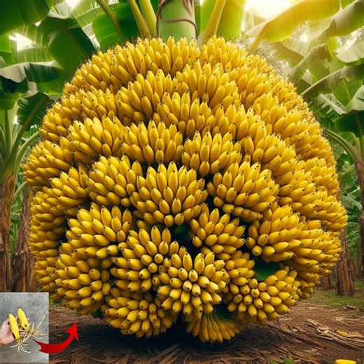 How to propagating bananas tree from bananas fruit using these simple techniques | Tree Garden