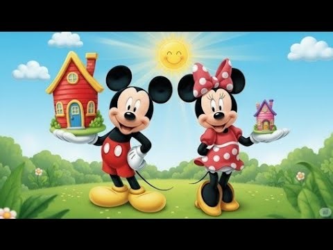 🐭🎀 Mickey Mouse 🐭 & Minnie Mouse 🎀 | Fun Cartoon for Kids 🌟✨