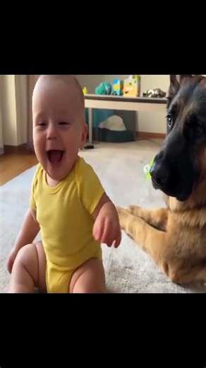 he didn't expect the baby to do that