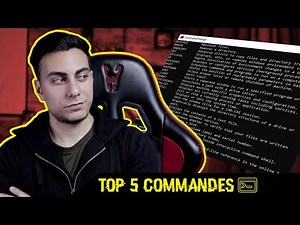 TOP 5 COMMANDES CMD CONSEILLÉES PAR UN IT