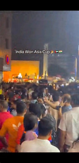 2K views · 73 reactions | � Indians Celebrating Asia Cup Win On Dubai Streets. Congratulations India �� | Dubai City | Facebook