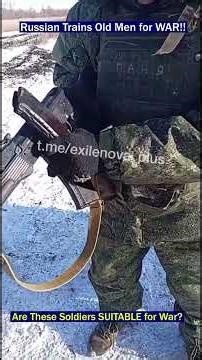 The Shocking Reality: Russia Prepares Old Men for War!