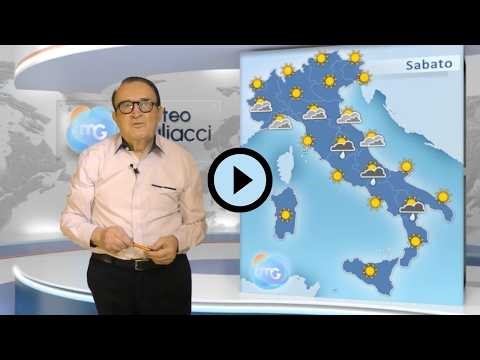 Previsioni meteo per sabato 11 aprile. Appena un po' di instabilità