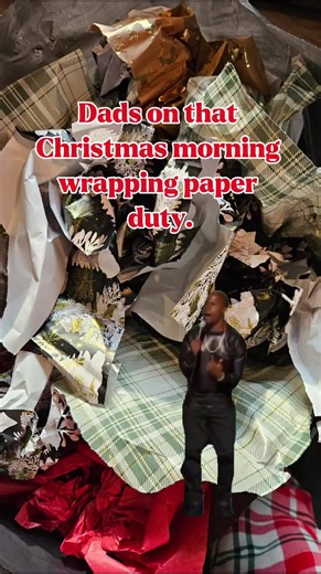 Cleaning Up Holiday Wrapping Paper Madness