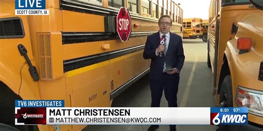 Bus driver shortage: After a full day of work a Quad Cities superintendent drives the students home