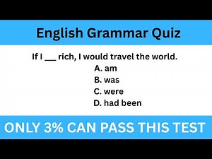 English Grammar MCQ Quiz with Answers | English Grammar Practice Questions