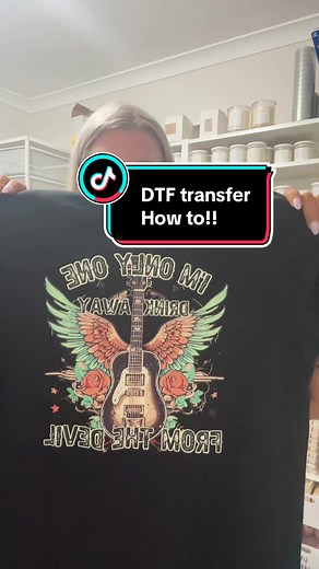 How to press a DTF transfer. @printfactory.com.au #dtftransfers #dtfprinting #dtfilmes #heatpress #readytopresstransfers #etsysmallbusiness
