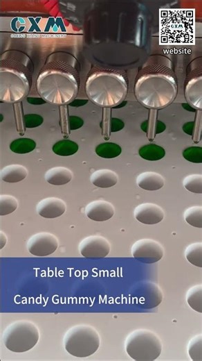 Table Top Small Candy Gummy Machine | Compact Candy Making Solution