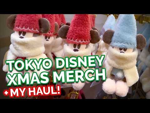 Tokyo Disneyland & DisneySea 2025: Christmas Merchandise Tour! 🎄