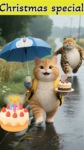 Christmas special cat video | special video don't miss 😍😍 | funny video 😄😄