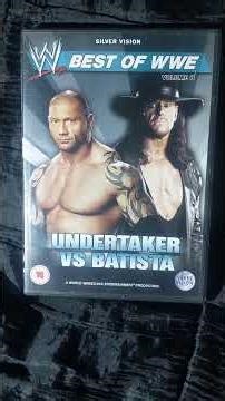 The Undertaker vs Batista DVD #wwe #subscribe #shorts