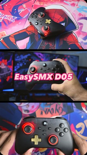 Ahmed Nadeem on Instagram: "EasySMX D05 Unboxing | Is This Budget Controller Actually Better ? EasySMX is back with a brand-new series of gaming controllers! This time, it’s called the D Series, and all controllers in this lineup come with a charging dock. These docks are getting really popular, and now EasySMX is joining the game! The first controller in this series is the EasySMX D05 Wireless Controller. It’s a multi-platform controller that works great on PC, Nintendo Switch, iOS, and Android