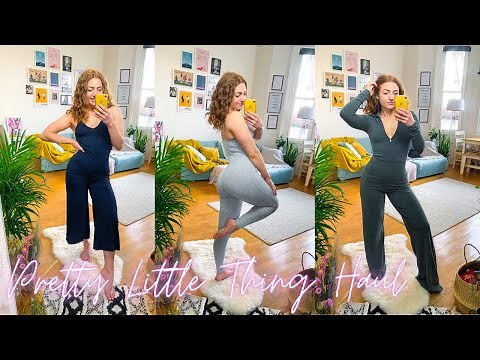 PRETTY LITTLE THING TRY ON HAUL SPRING 2021 | JUMPSUITS HAUL