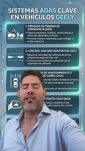 Geely ADAS: cómo funciona el sistema de seguridad y por qué puede salvarte