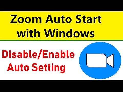 How to disable Zoom from automatically running on Windows startup| Zoom Desktop App Setting| #Zoom