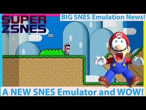 Super ZSNES is Out! A NEW GPU Driven SNES Emulator and its Wild