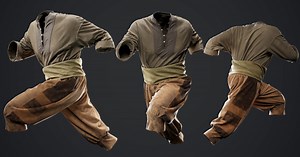 Creating Animation-Ready Clothes Simulation in Marvelous Designer