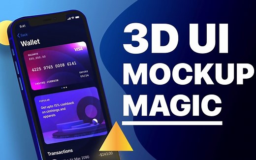 【Spline】惊人的新的3D工具为UI设计师！