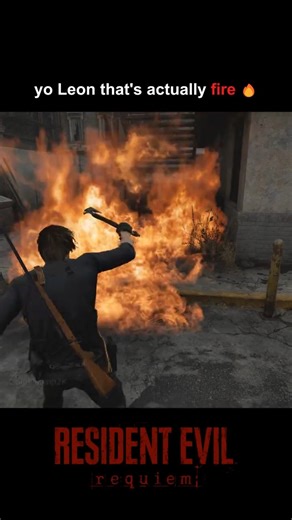 you can actually parry fire with this mod #re9 #residentevil