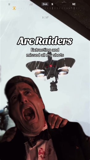Arc Raiders: Extracting and missed all my shots! 🤣🤣🤣 #arcraiders #arcraidersgameplay