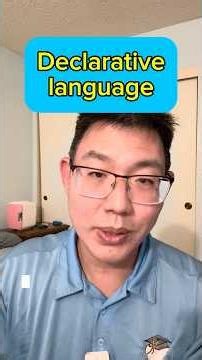 Declarative language