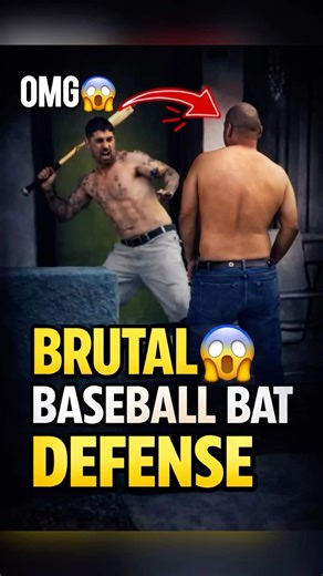 How to Defend Yourself Against a Baseball Bat Attack. #boxing #viralvideo #selfdefense #fighting