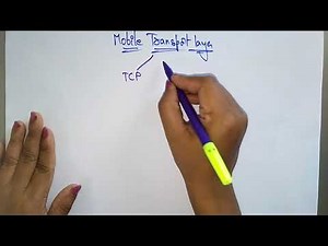 TCP and UDP Differences | Mobile Transport | MC | Mobile Computing | Lec - 43 | Bhanu Priya