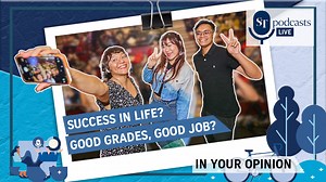 16K views · 31 reactions | Success used to mean good grades, and then landing a good job. But is this changing? Is Singapore ready for diverse pathways to success so that young people can feel accomplished in their own ways? Part of ST Podcasts' Live! series, this dialogue is one of 6 exciting events celebrating ST's 180th anniversary this year. https://str.sg/6DiS | The Straits Times | Facebook