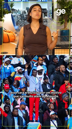 Torcedor da República Democrática do Congo assiste aos jogos inteiros da seleção na mesma posição. A @isabelareis_ te explica essa história! #repúblicodemocraticadocongo #copaafricanadenações #futebol #ge | ge
