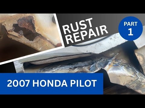 Project 2007 Honda Pilot - Rusty Quarter Panel Repair - Part 1