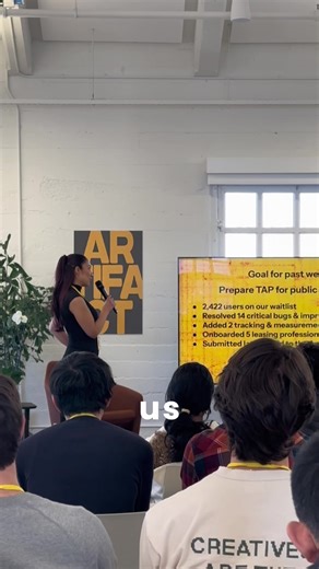 Ship it 🚀 When founders share their wins, goals and struggles. Best day of the week at @founders, inc. 📲 join waitlist: theapartmentplug.com @TAP (The Apartment Plug) #femalefounder #techtok #apartmentsearch #proptech