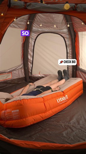 This Air Mattress Inflates ITSELF in 3 Minutes! | LYDARZ Cordless Self-Inflating Bed