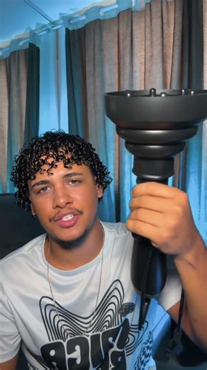 Testing a silicone diffuser | Link in bio | Curly hair | Hair dryer