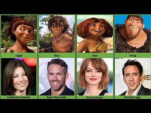 The Croods (2013) Movie: Voice Actors/Actresses