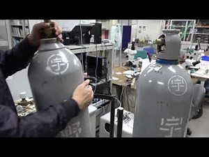 ガスボンベの交換