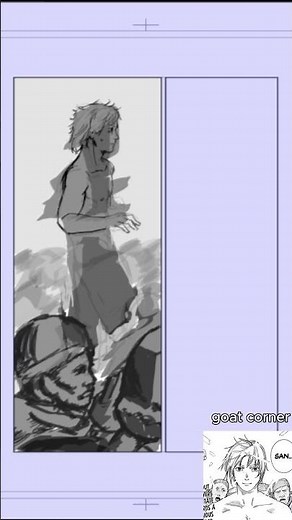 day 1 of practicing to become a manga artist #manga #anime