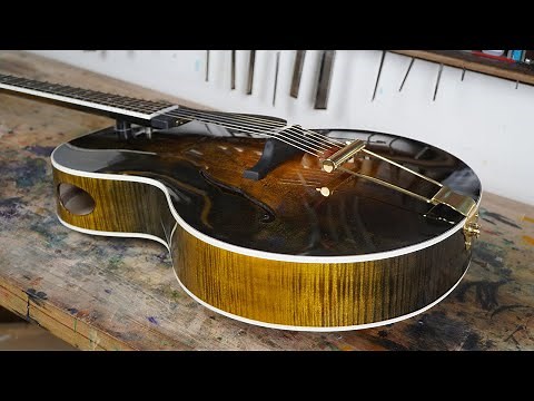 Making an Adjustable Neck Archtop Guitar (Full Build)
