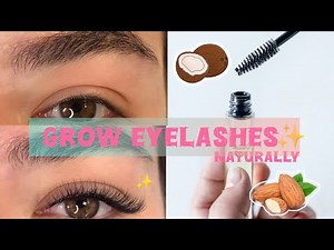 Grow EYELASHES Naturally at Home | DIY Serum for Thick, Long & Dramatic Lashes