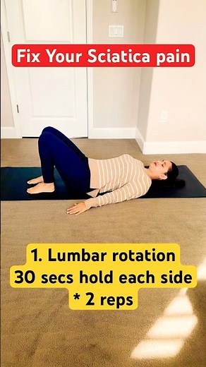 Sciatica Pain Relief Exercises | PT-Approved Home Routine